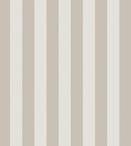 Regatta Stripe Wallpaper by Cole & Son Stone/Parchment