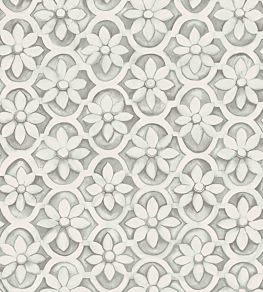 Jali Trellis Wallpaper by Cole & Son Stone
