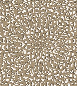 Medina Wallpaper by Cole & Son Gilver/Parchment