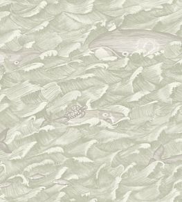 Melville Wallpaper by Cole & Son Green