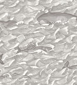 Melville Wallpaper by Cole & Son Black & White