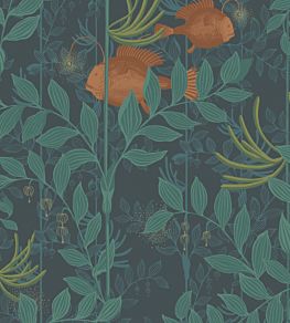 Nautilus Wallpaper by Cole & Son Dark Green