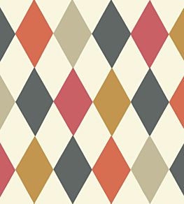 Punchinello Wallpaper by Cole & Son Multi-coloured