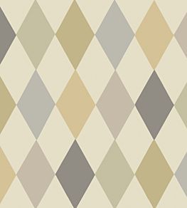Punchinello Wallpaper by Cole & Son Metallics on Linen