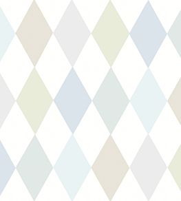 Punchinello Wallpaper by Cole & Son Soft Blue