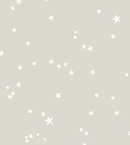 Stars Wallpaper by Cole & Son Grey & White
