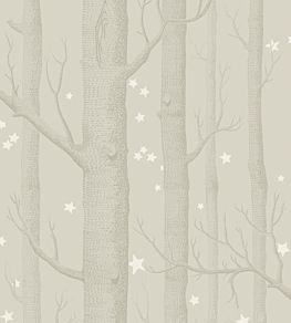 Woods & Stars Wallpaper by Cole & Son Grey