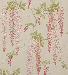 Seraphina Wallpaper by Colefax and Fowler Pink