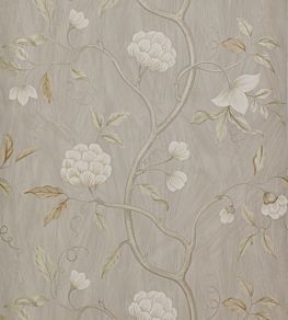 Snow Tree Wallpaper by Colefax and Fowler Silver