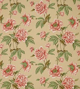 Giselle Fabric by Colefax and Fowler Red/Green