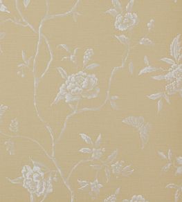 Swedish Tree Wallpaper by Colefax and Fowler Yellow