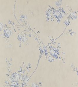 Darcy Wallpaper by Colefax and Fowler Blue
