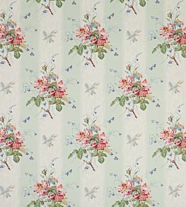 Gallica Fabric by Colefax and Fowler Pink/Aqua