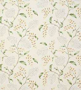 Atwood Fabric by Colefax and Fowler Apricot/Leaf