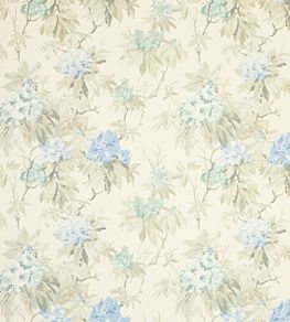 Mereworth Fabric by Colefax and Fowler Blue/Beige