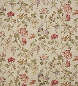 Leonora Fabric by Colefax And Fowler Red/Green