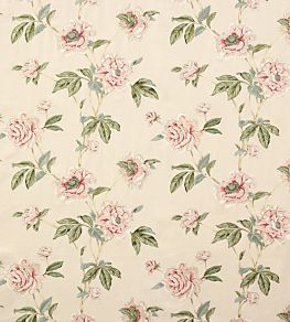 Selena Fabric by Colefax And Fowler Pink/Green