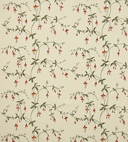 Viviers Fabric by Colefax And Fowler Tomato/Green