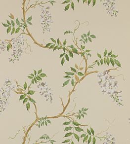 Alderney Wallpaper by Colefax and Fowler Cream
