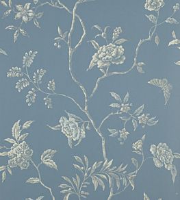 Delancey Wallpaper by Colefax and Fowler Blue