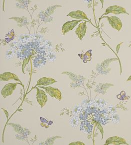 Messina Wallpaper by Colefax and Fowler Blue/Green