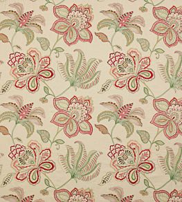 Oriana Fabric by Colefax And Fowler Pink / Green