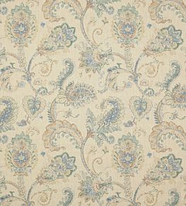 Cassius Fabric by Colefax and Fowler Teal/Blue