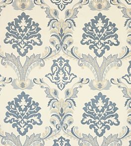 Cyrus Fabric by Colefax and Fowler Blue
