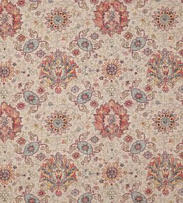 Jocasta Fabric by Colefax and Fowler Red/Sand