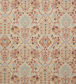Persis Linen Fabric by Colefax and Fowler Coral