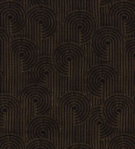 Colimacon Fabric by Casamance Noir De Lune