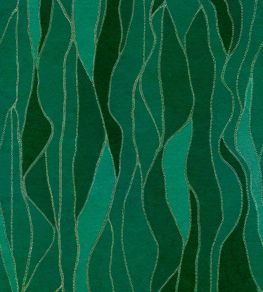 Collage Wallpaper by Coordonne Emerald