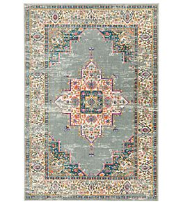 Colt Medallion Rug by Asiatic Grey