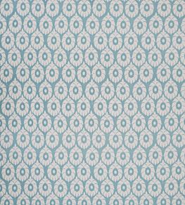 Conch Flower Fabric by Jim Thompson No.9 Sky Blue