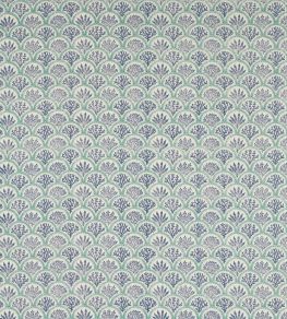 Coralli Fabric by Jane Churchill Blue/Teal