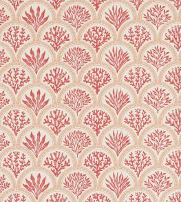 Coralli Wallpaper by Jane Churchill Pink/Red