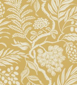 Cornucopia Wallpaper by Langelid Von Bromssen Ochre