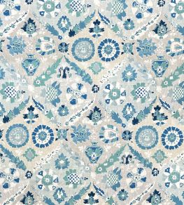 Cornucopia Fabric by Madeaux 04 Ionian Sea