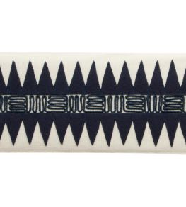 Corrales Applique Border Trimming by Samuel & Sons Midnight