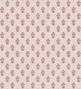 Corwin Wallpaper by Thibaut Raspberry on Natural