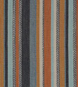 Costa Nova Fabric by Casamance Pierre Bleue Terre de Sienne