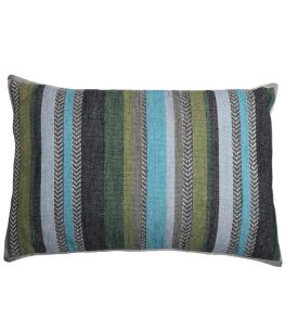 Costa Nova Cushion 40 x 60cm by Casamance Turquoise Emeraude