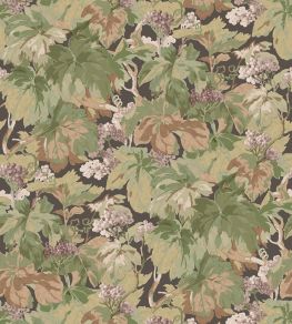 Country Walk Wallpaper by Mulberry Home Charcoal