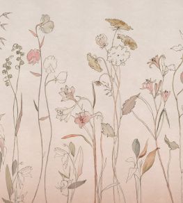 Countryside Mural by Coordonne Pink
