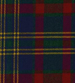 County Cork Fabric by The Isle Mill Blue/Green/Red/Yellow