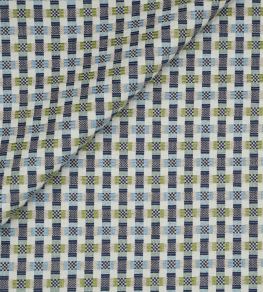Coverlet Fabric by Jim Thompson No.9 Blue Grass