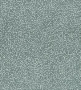 Crackle Fabric by Zoffany Pale Teal