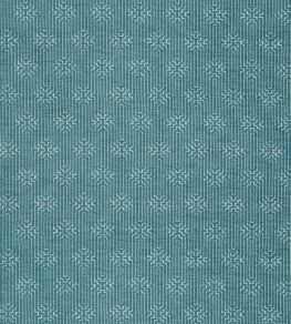 Crete Fabric by Thibaut Peacock