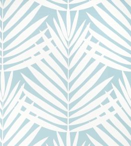 Croatia Wallpaper by Thibaut Spa Blue