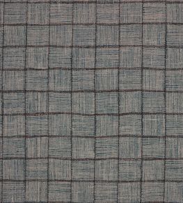 Crosshatch Check Fabric by Mark Alexander Atlantic
